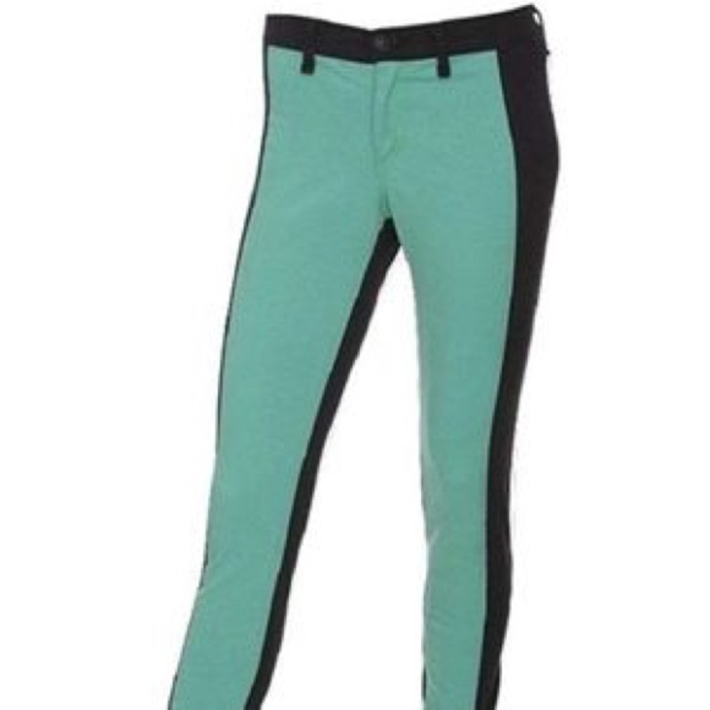 Rag & Bone mid rise skinny two-tone Jean